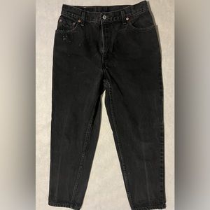 Levi’s 550 black high waist